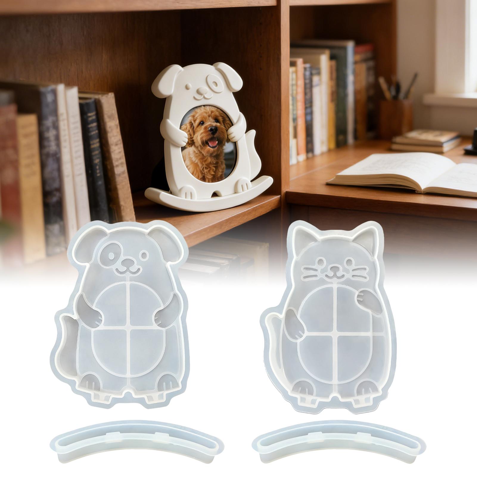 Resin Art Photo Frame - Silicone Resin Molds Easy Release Dog