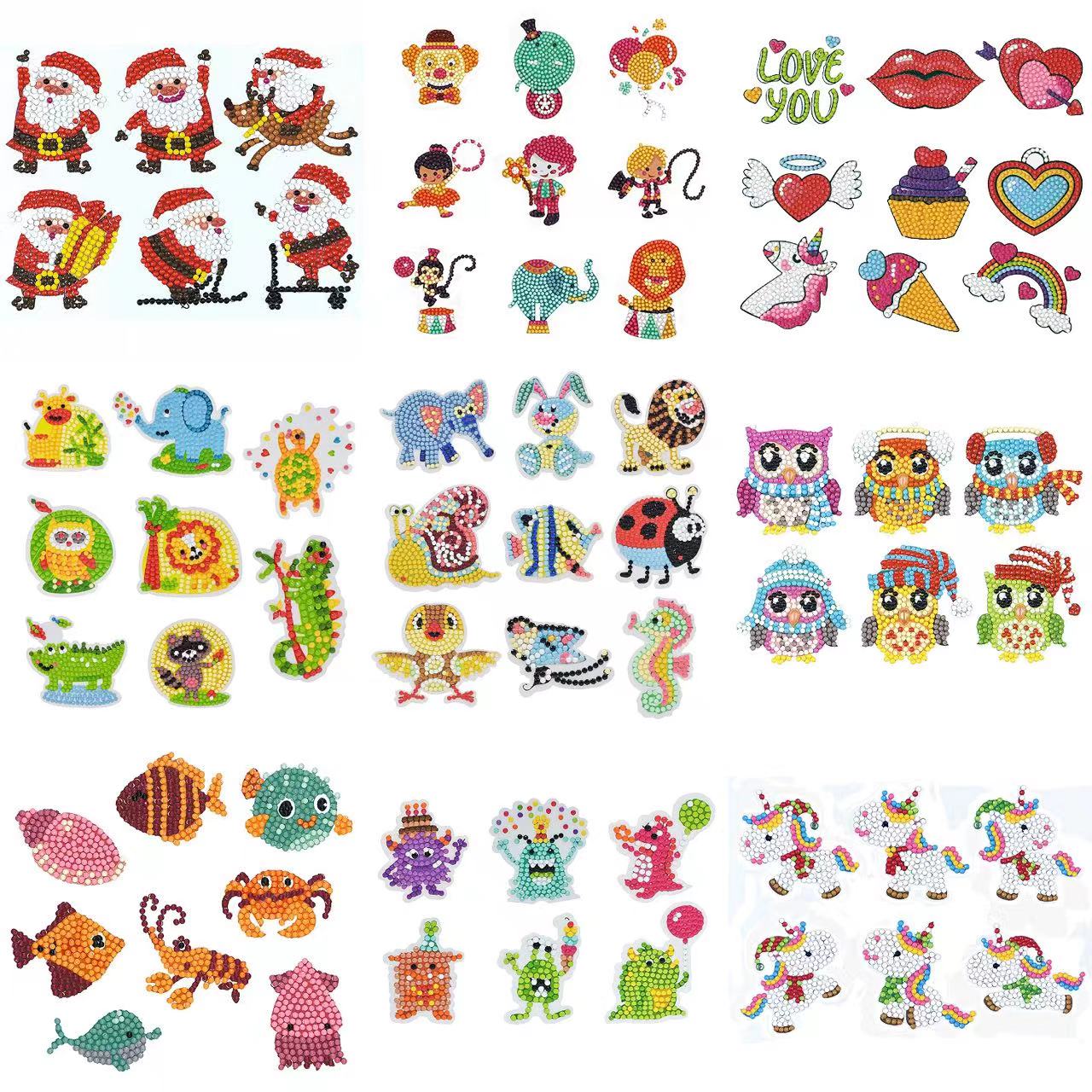 Diamond Painting Stickers 5D D - Resin Art For Kids review and price