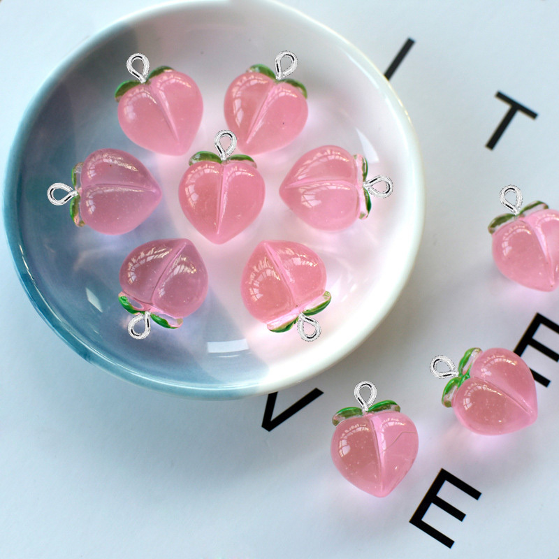 10Pcs New Transparent Peach Fl - Resin Art Kits For Adults review and price