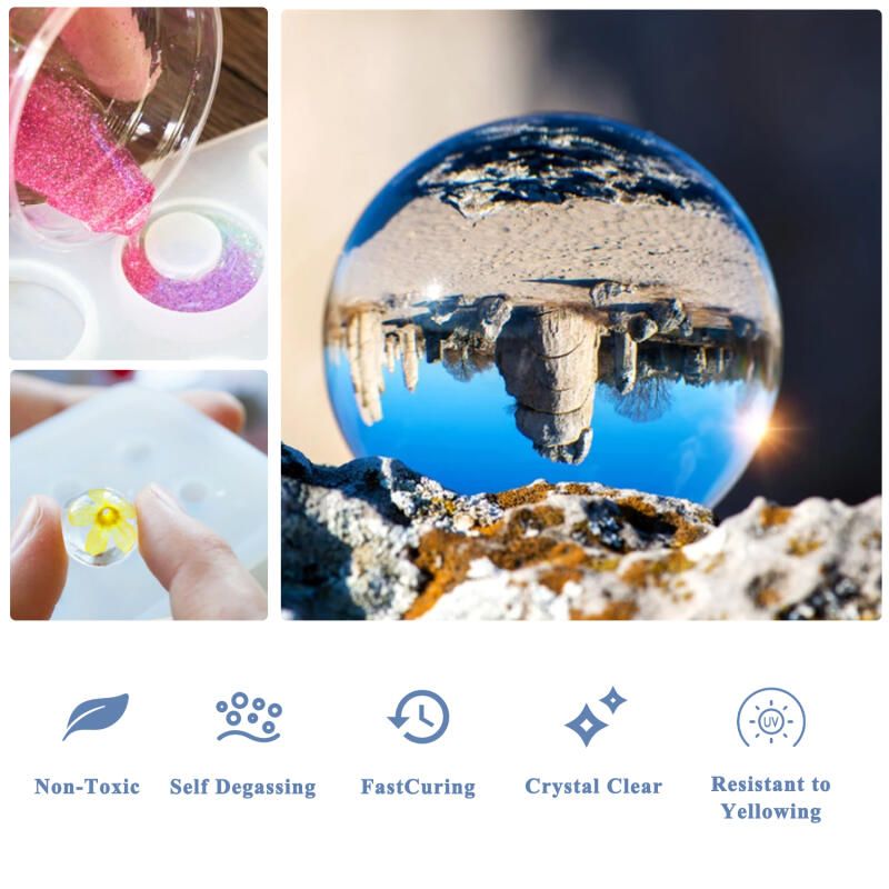 200g/250g/500g UV Resin Hard G - Resin Art Glue review and price