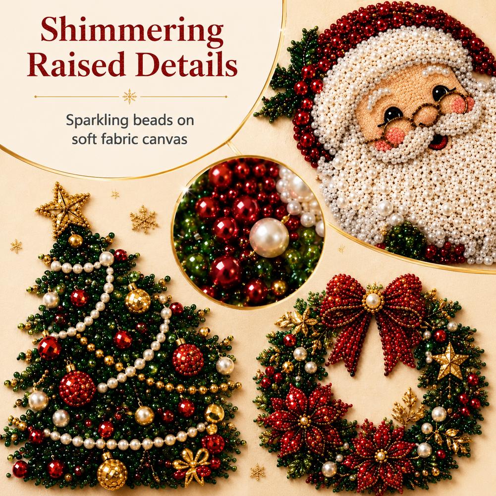 Christmas Santa Claus Pearl Ar - Xmas Resin Art review and price