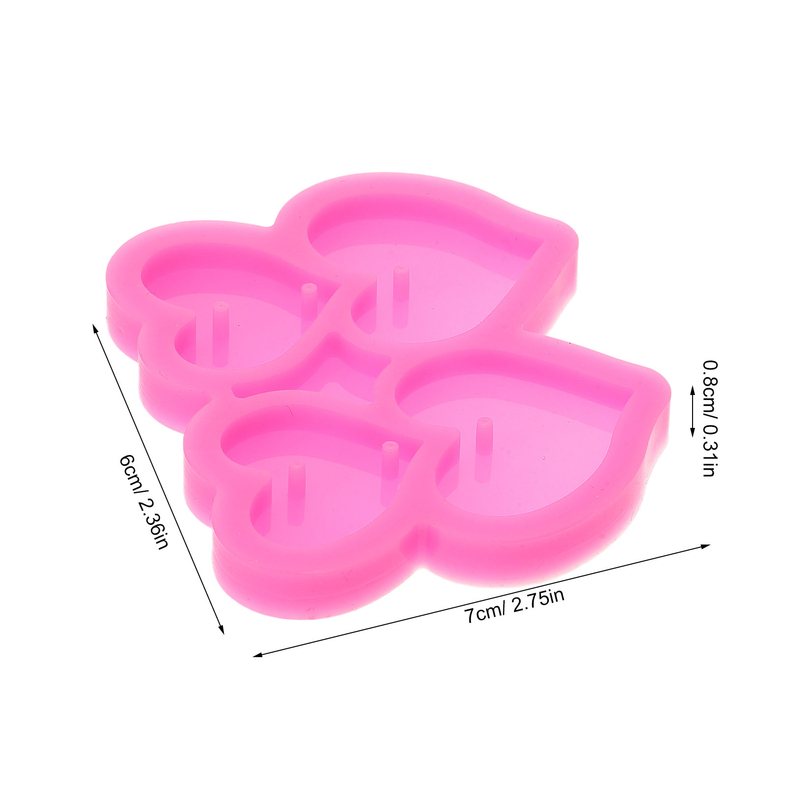 Heart Shape Silicone Mold for  - Resin Art A Keychain review and price