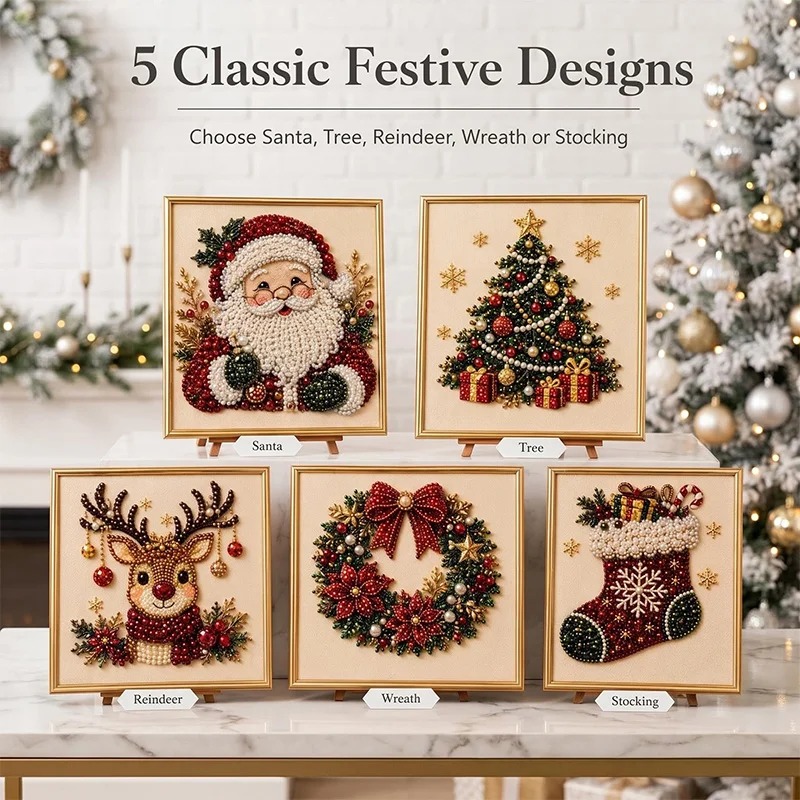 Christmas Pearl Diamond Painti - Resin Art Work review and price