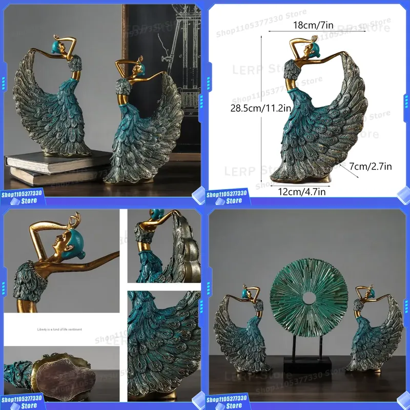 Handmade Resin Peacock Statue  - Resin Art Unique Ideas review and price