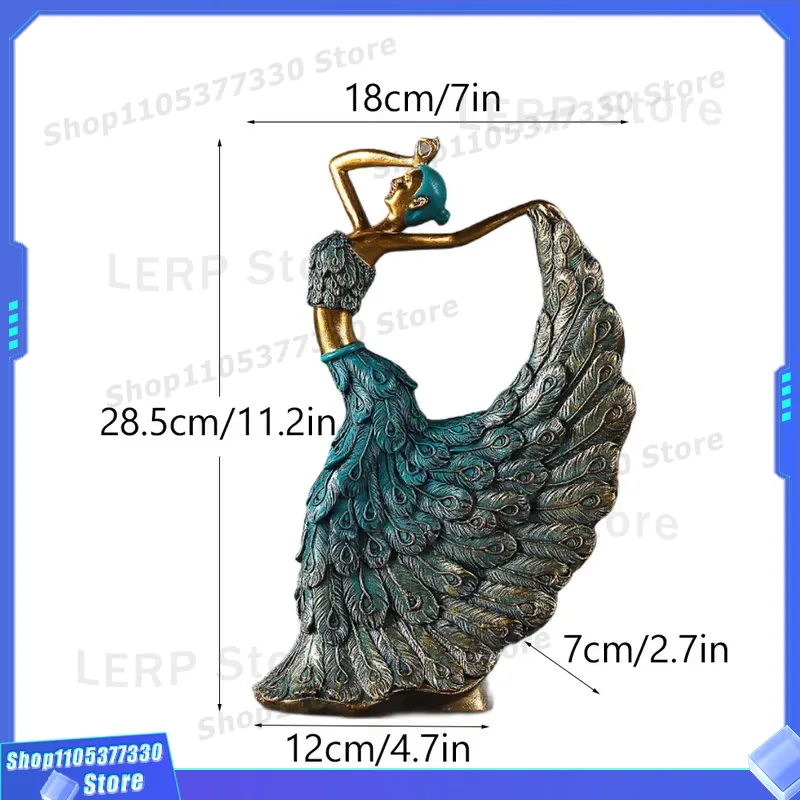 Handmade Resin Peacock Statue  - Resin Art Unique Ideas review and price