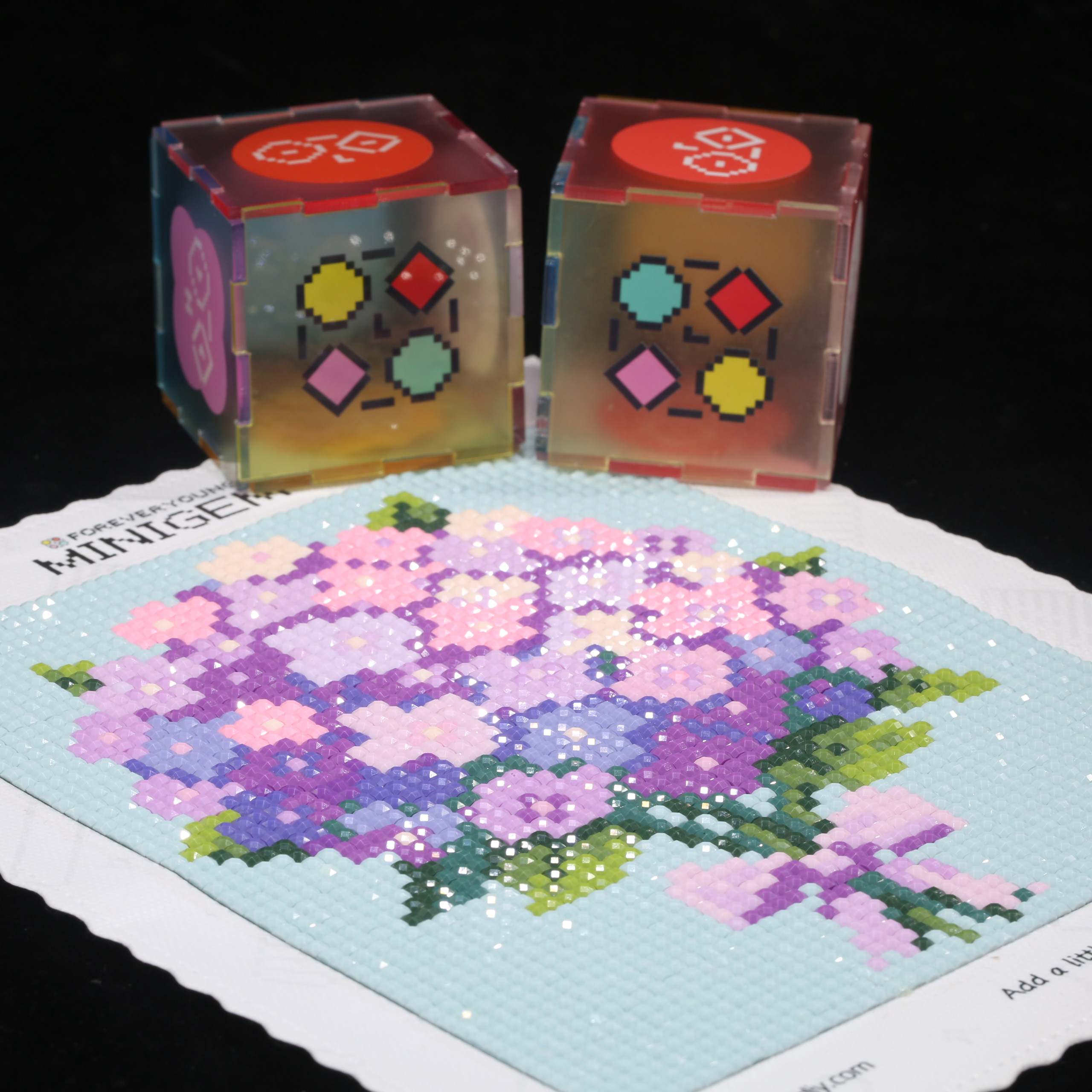 Minigem® Purple Hydrangea 5D D - Resin Art For Kids review and price