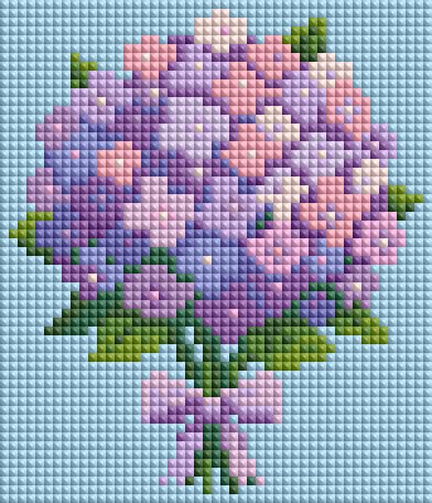 Minigem® Purple Hydrangea 5D D - Resin Art For Kids review and price
