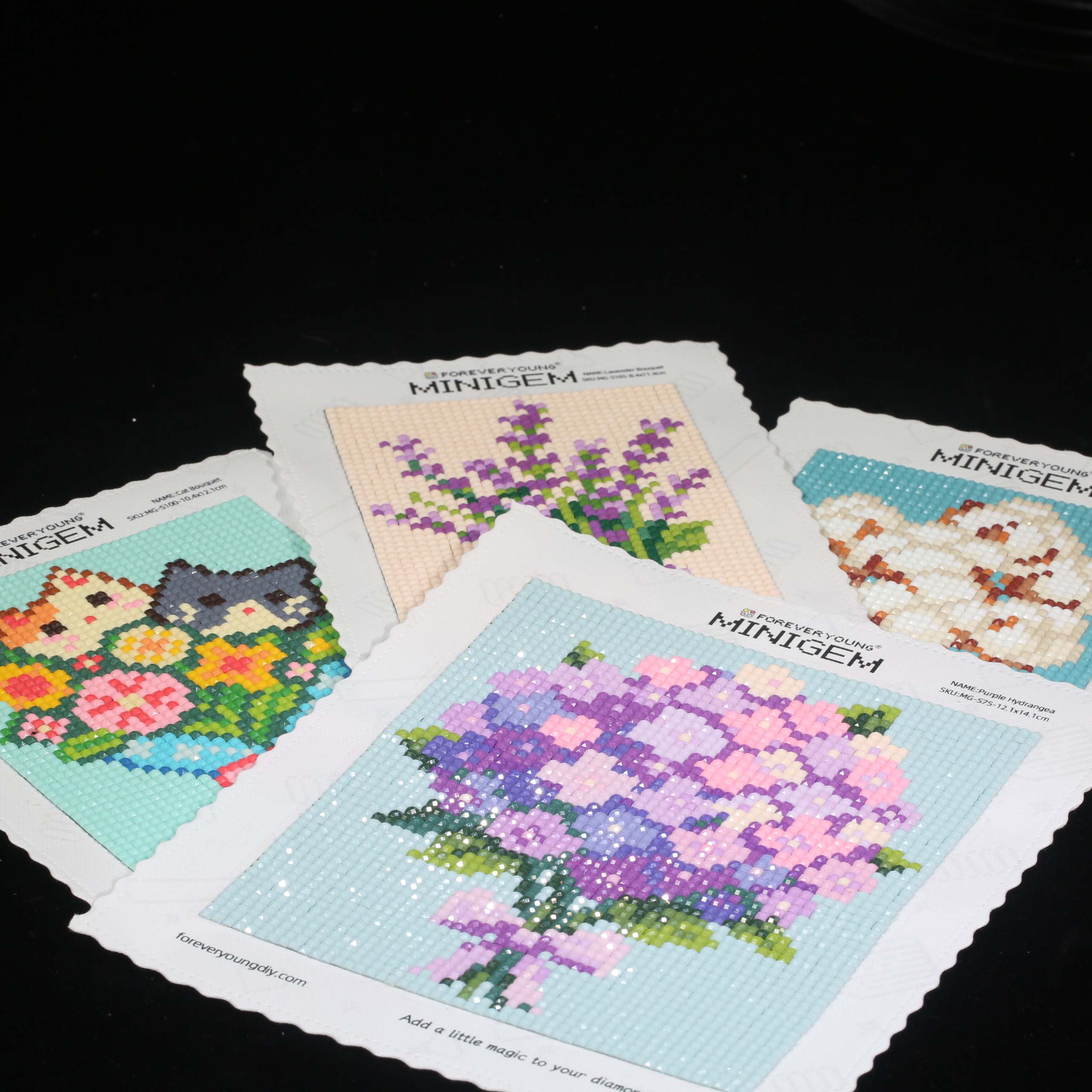 Minigem® Purple Hydrangea 5D D - Resin Art For Kids review and price