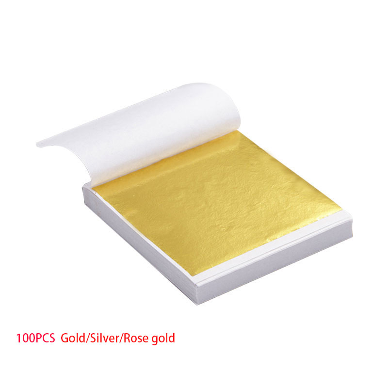 100pcs  Art Craft Design Paper - Gold Leaf Foil review and price