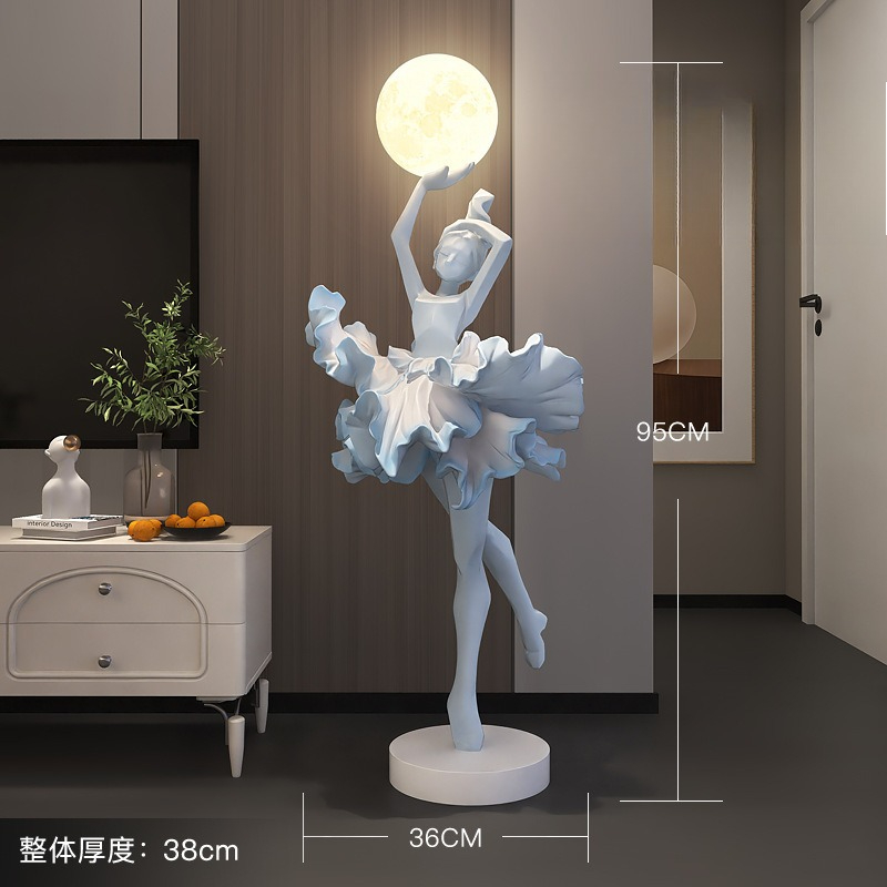 Girl Art Ornament Italian Abst - Resin Art On Floor review and price