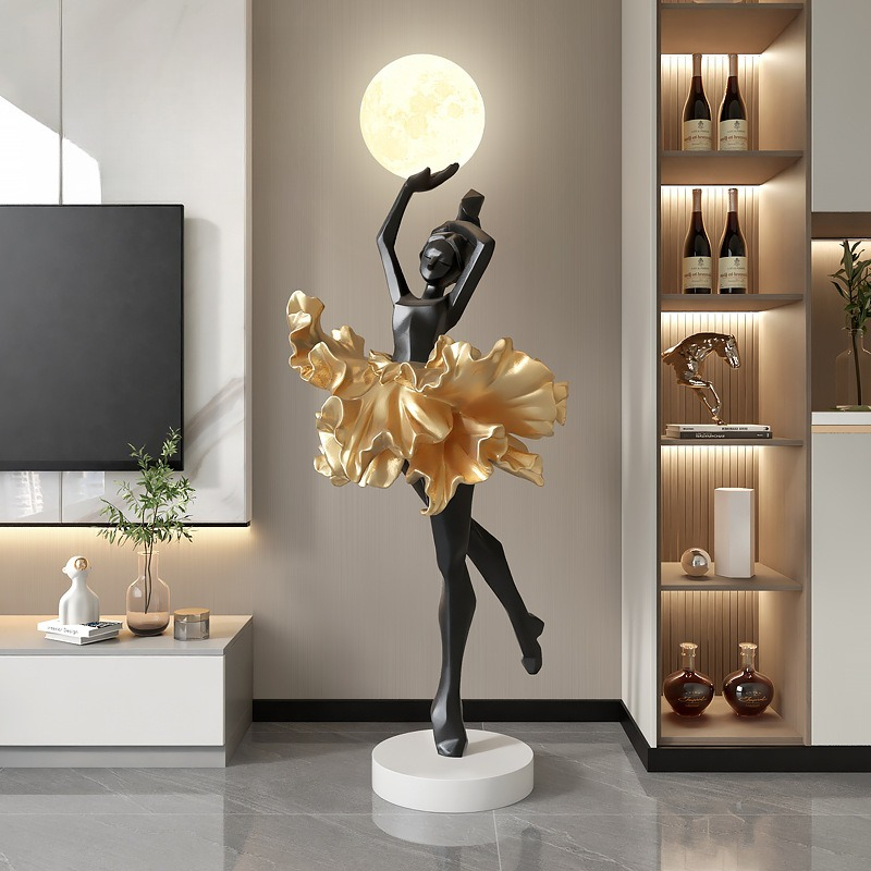 Girl Art Ornament Italian Abst - Resin Art On Floor review and price