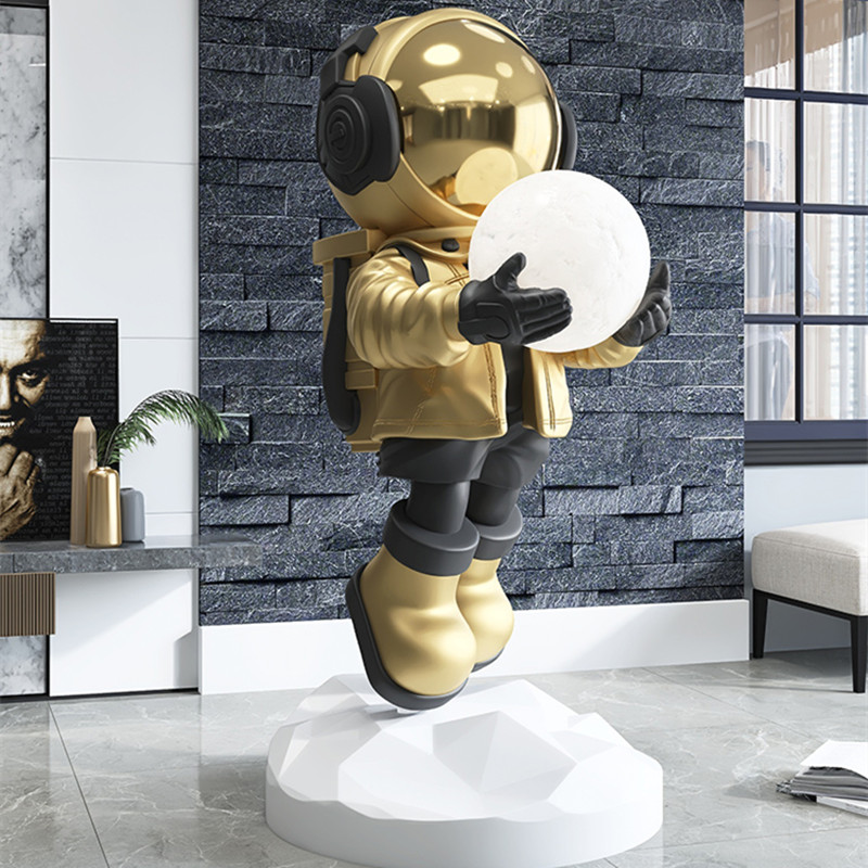Astronaut floor lamp Decor Sta - Resin Art On Floor review and price