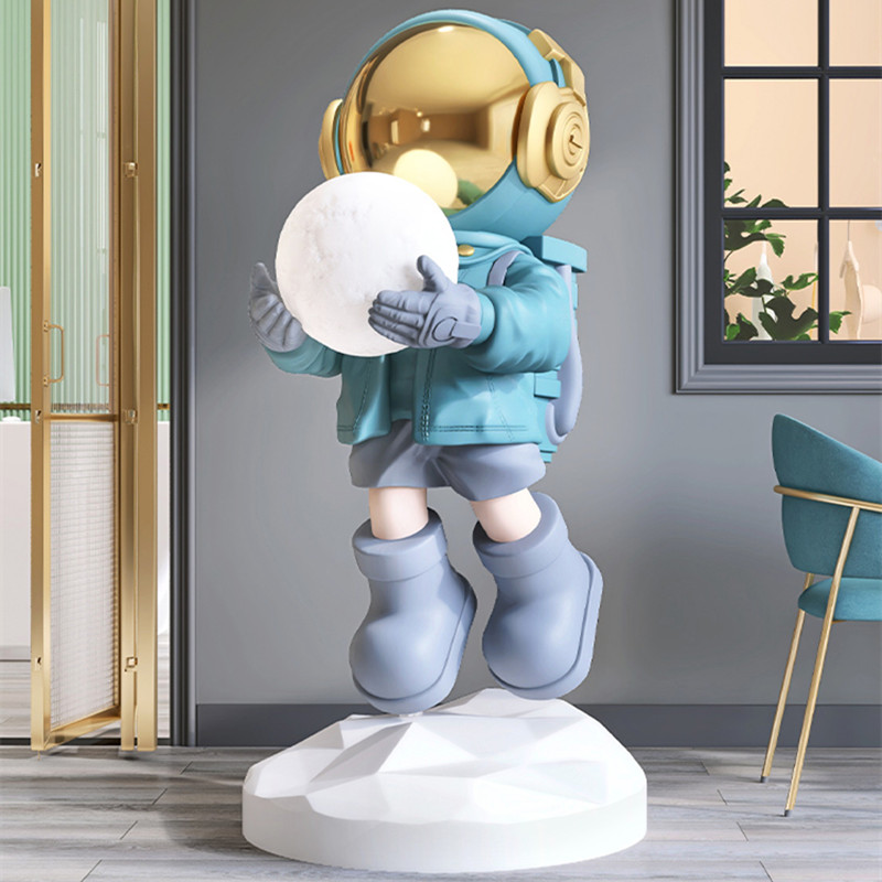 Astronaut floor lamp Decor Sta - Resin Art On Floor review and price