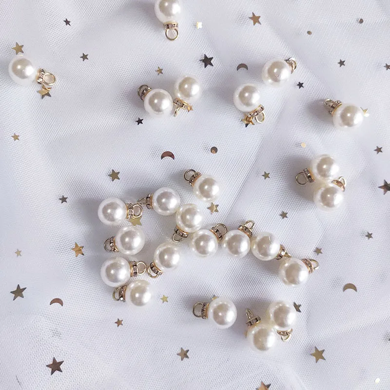 30Pcs Round Pearl Diamond Pend - Resin Art Wedding Gift review and price