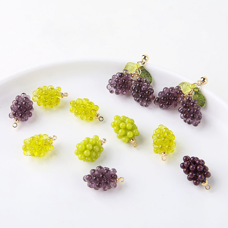 6pcs Cute Little Grapes Resin  - Resin Art Kits For Adults review and price
