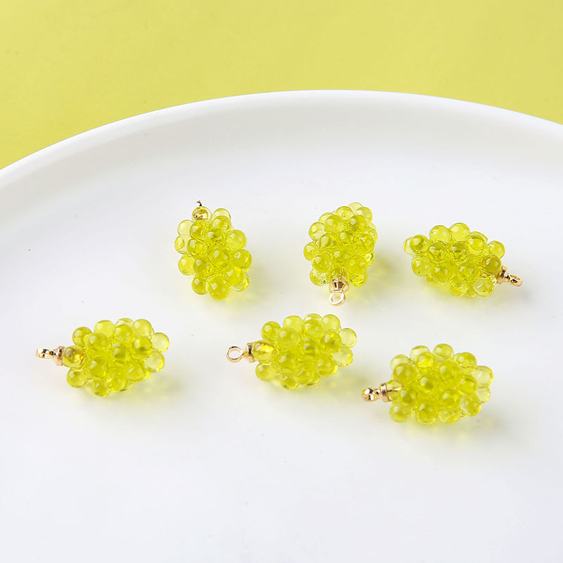 6pcs Cute Little Grapes Resin  - Resin Art Kits For Adults review and price