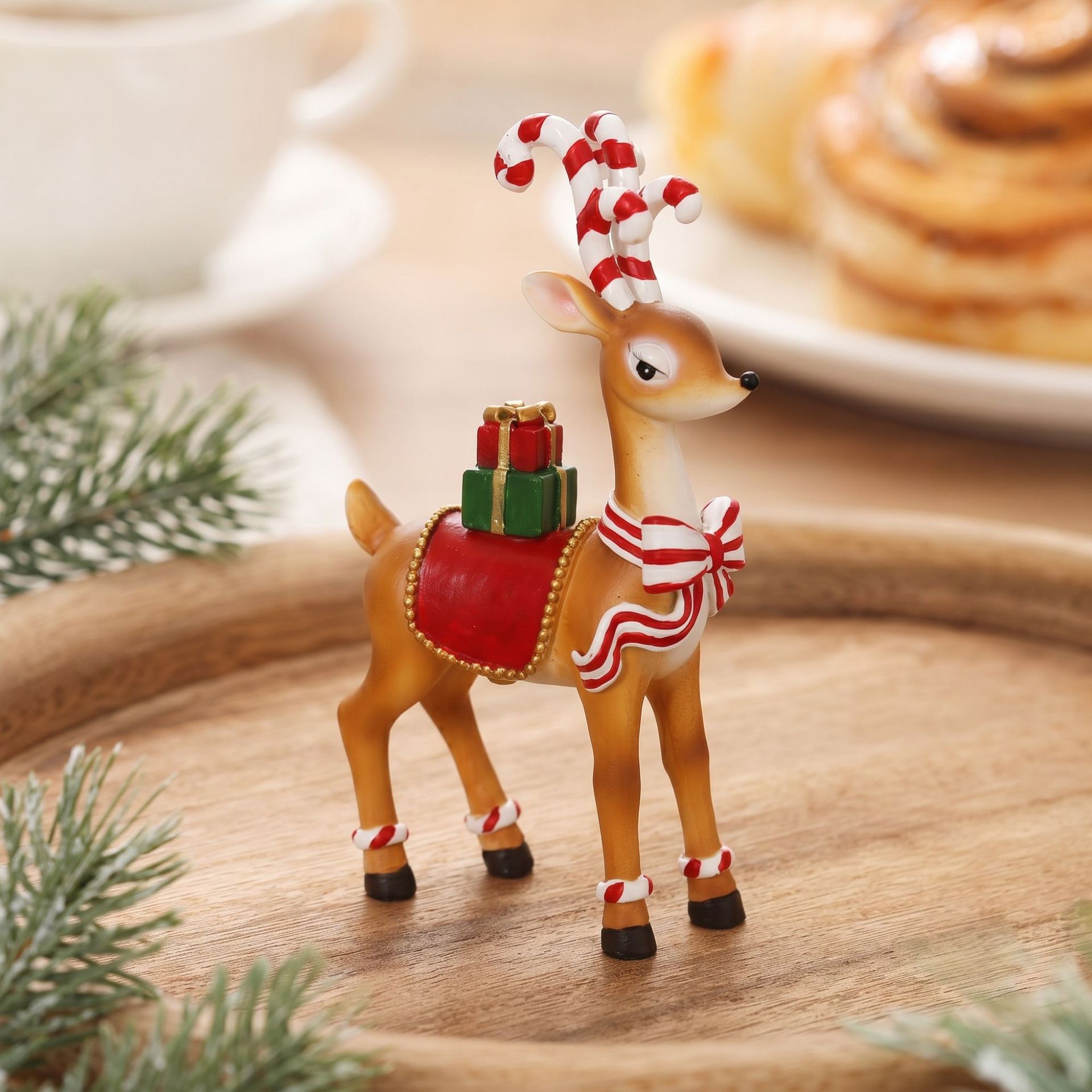 Resin Christmas Reindeer Figur - Xmas Resin Art review and price