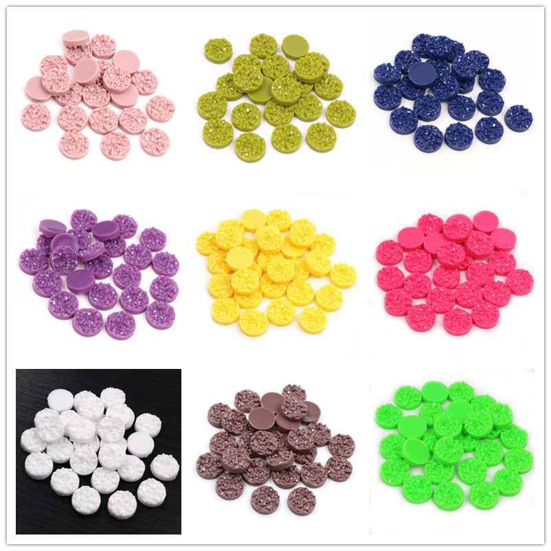40pcs Resin Druzy Cabochons Do - Resin Art Kits For Adults review and price