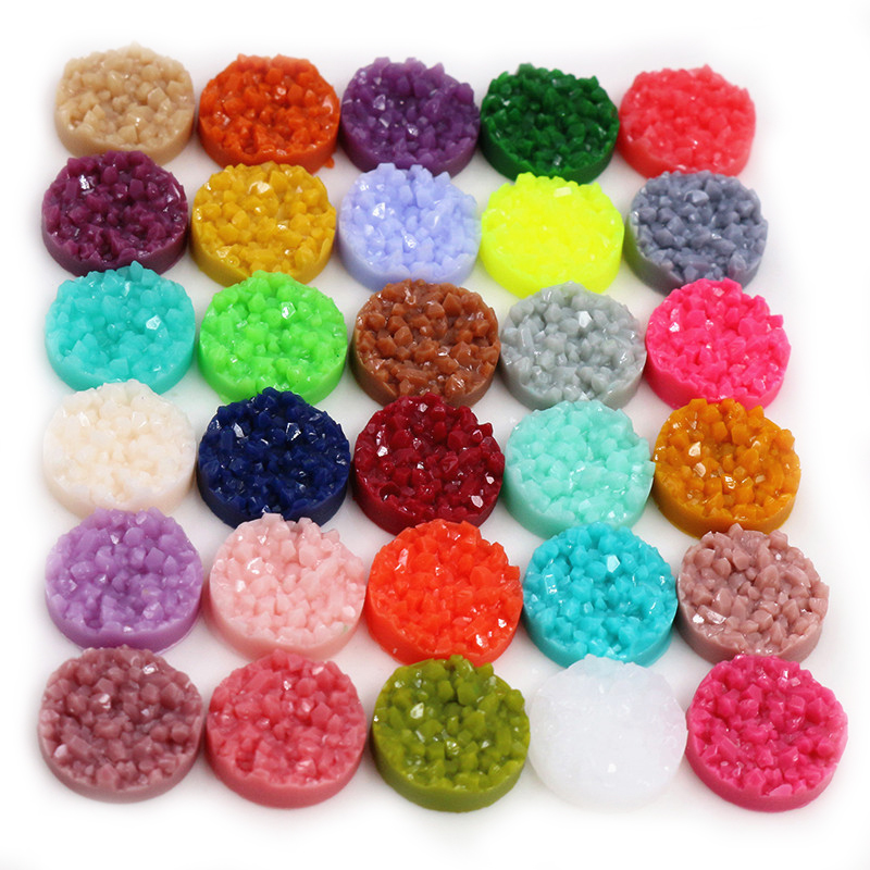 40pcs Resin Druzy Cabochons Do - Resin Art Kits For Adults review and price