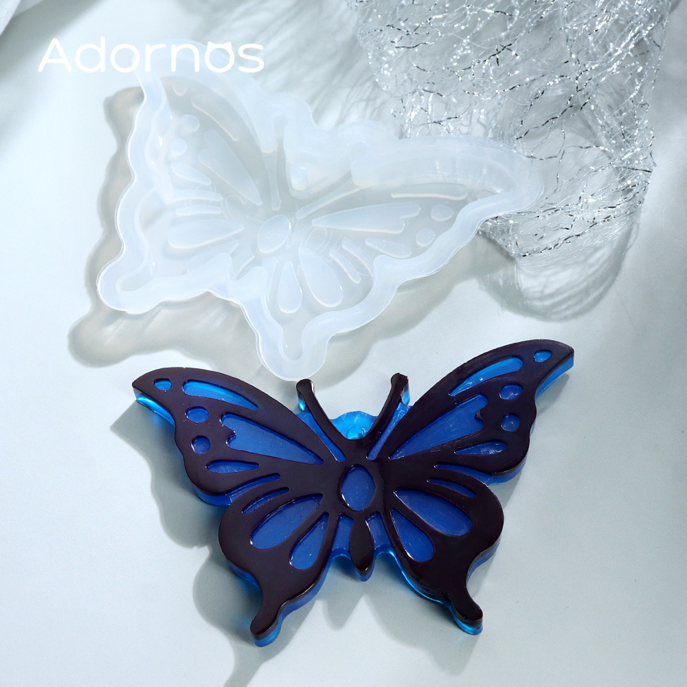 1Set Butterfly Keychain Epoxy  - Resin Art Jewellery review and price