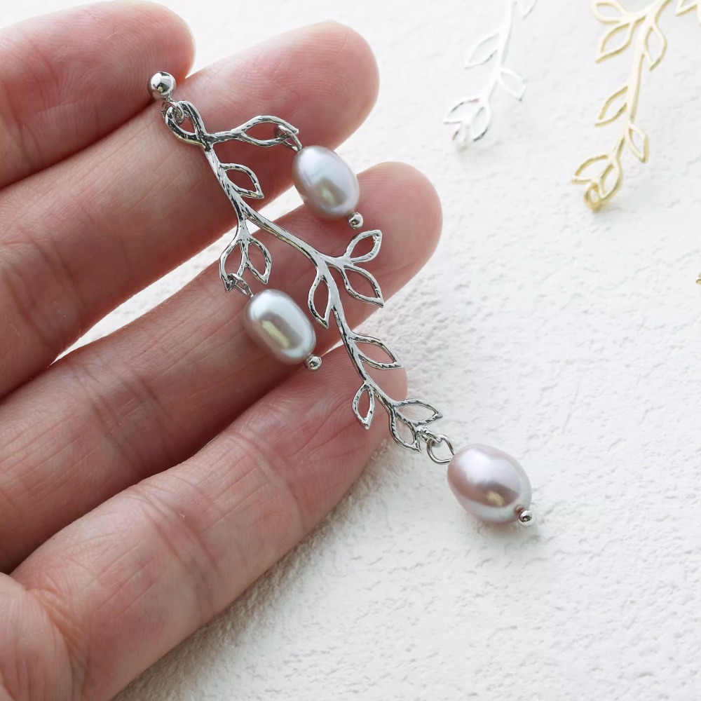 4PCS Dainty Branch Leaf Charms - Gold Leaf Foil review and price
