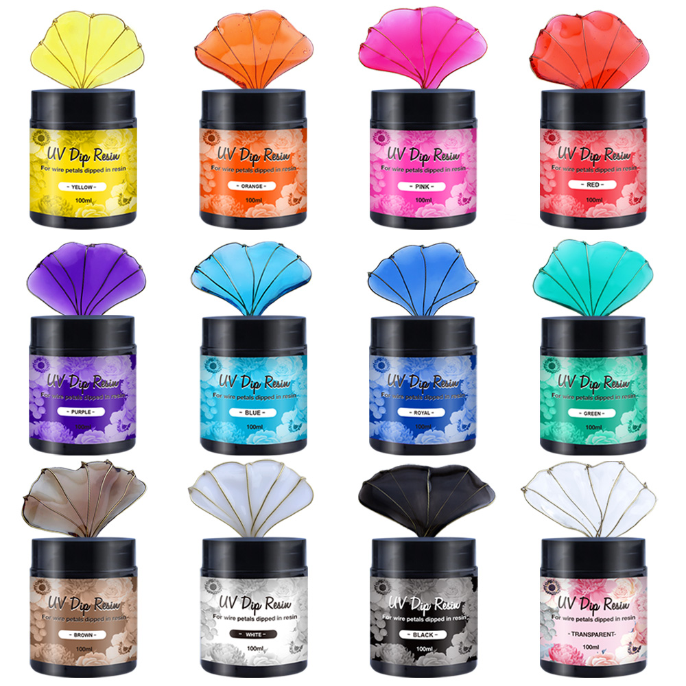 12 Colors UV Dipping Resin (Sp - Resin Art Glue review and price