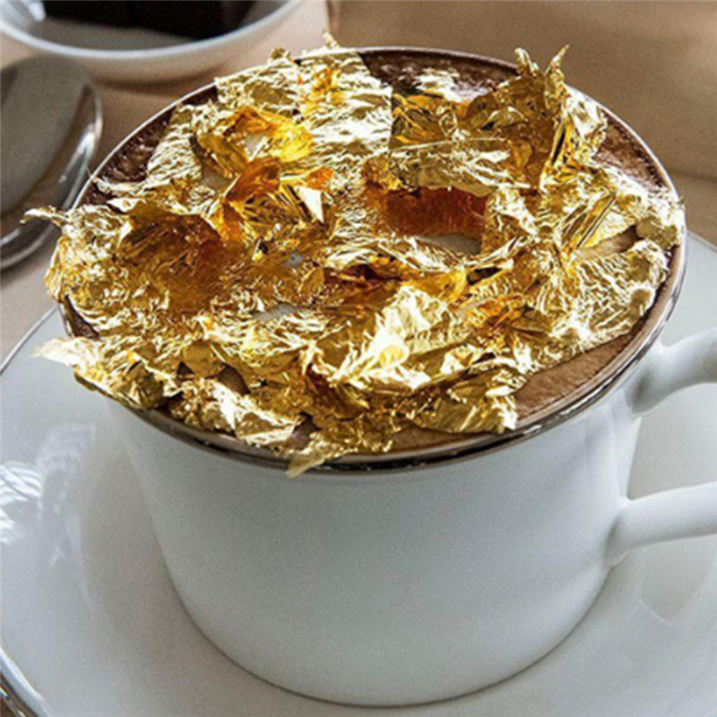 100 Pcs Sheets Pure 24K Gold F - Gold Leaf Foil review and price