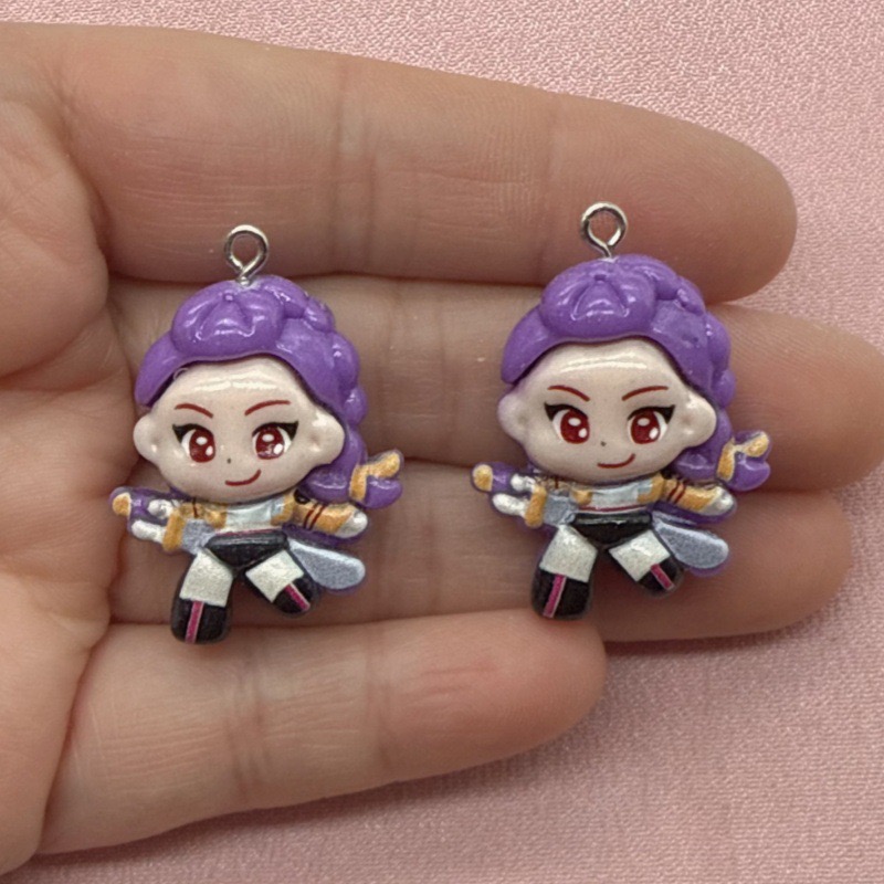 10pcs resin cartoon pendant, D - Resin Art Kits For Adults review and price