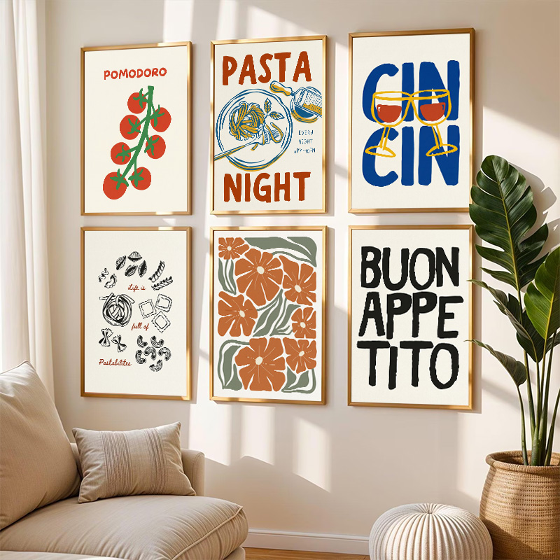 Retro Italian Cuisine Diamond  - Resin Art Quote review and price