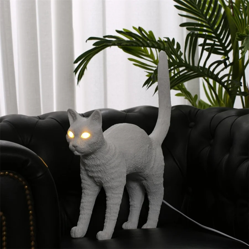 Nordic cat Table Lamp Resin an - Resin Art On Floor review and price