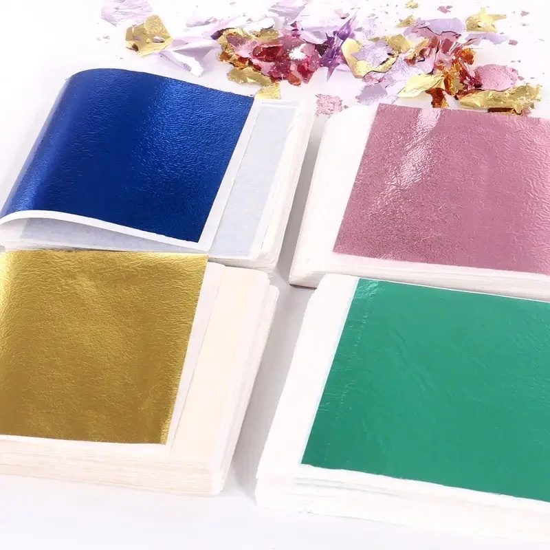 100-300pcs Imitation Gold Silv - Gold Leaf Foil review and price