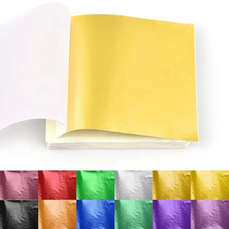 100-300pcs Imitation Gold Silv - Gold Leaf Foil review and price