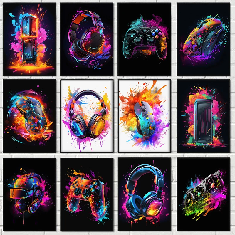 Pop Art Video Game Character P - Resin Art Video review and price