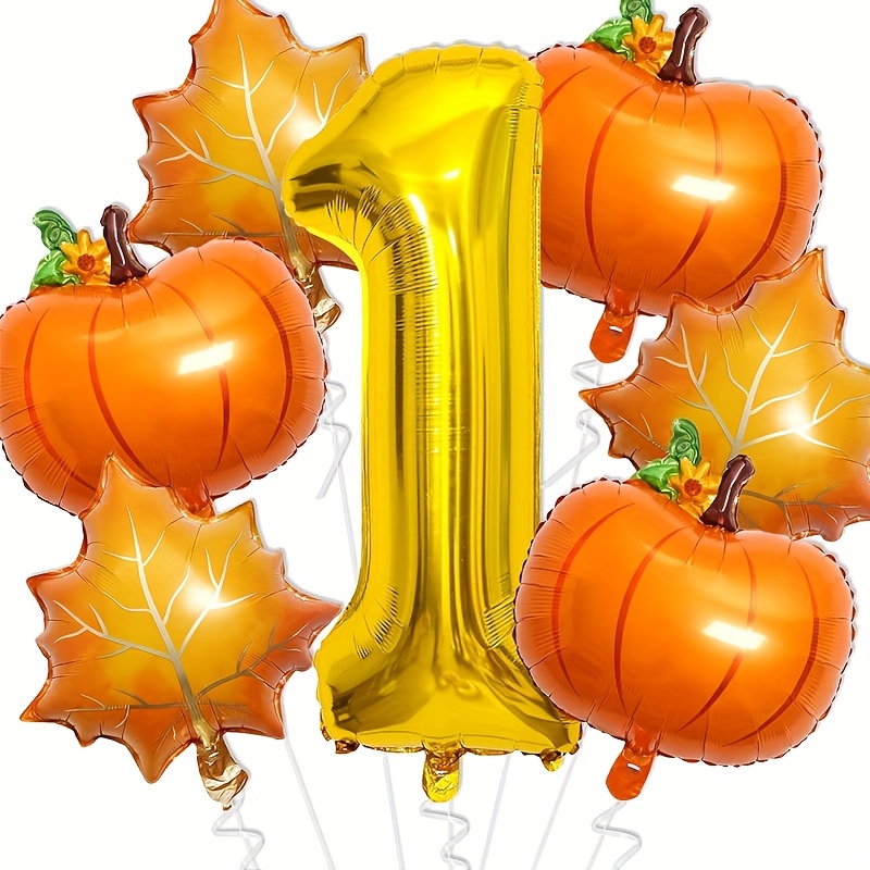 7Pcs Pumpkin Maple Leaves Foil - Gold Leaf Foil review and price