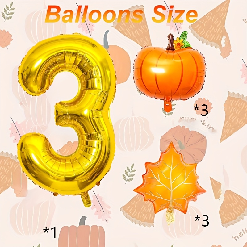 7Pcs Pumpkin Maple Leaves Foil - Gold Leaf Foil review and price