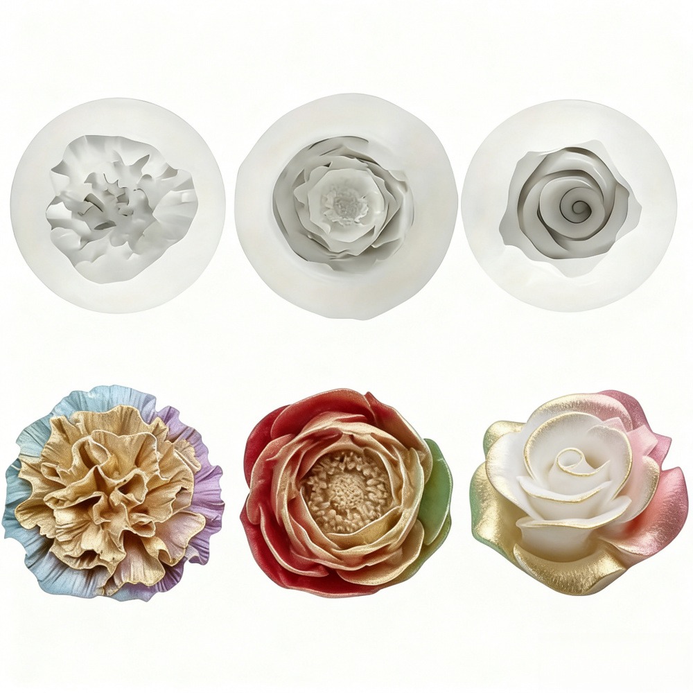 3-Piece Silicone Molds for Ros - Resin Art Wedding Gift review and price