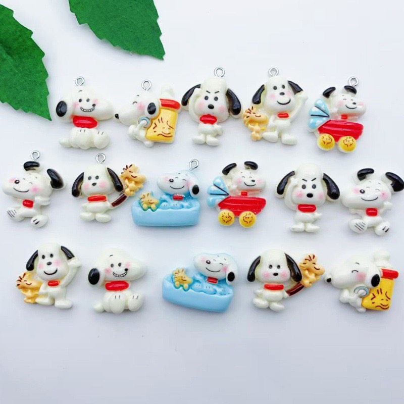 12pcs resin cartoon dog pendan - Resin Art Kits For Adults review and price