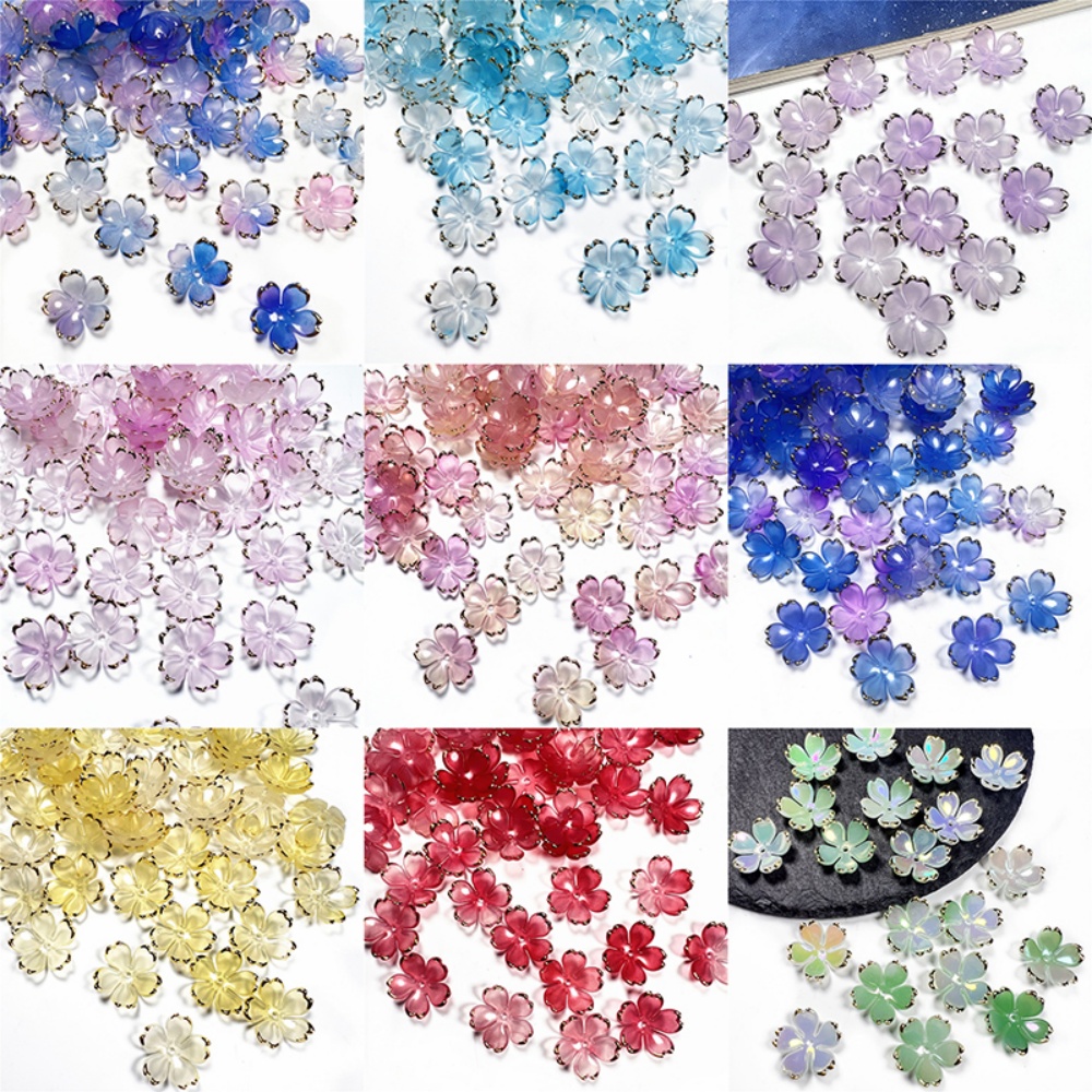 50pcs/lot 19mm Acrylic Cherry  - Resin Art Kits For Adults review and price