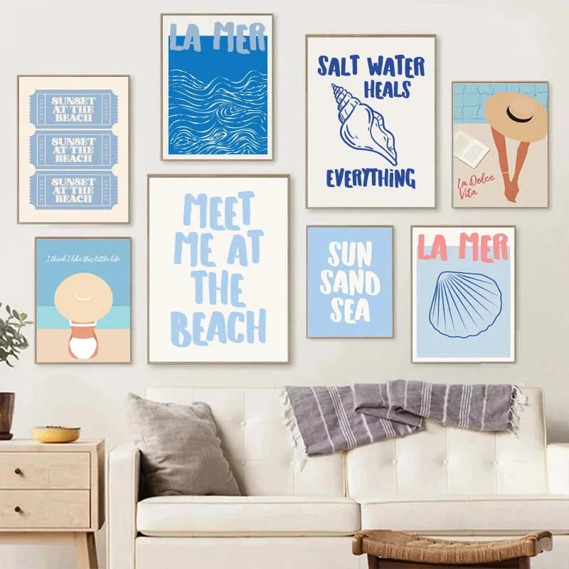 Seashells Meet Me At The Beach - Resin Art Quote review and price
