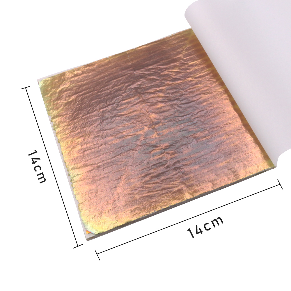 14x14cm Colorful Imitation Gol - Gold Leaf Foil review and price