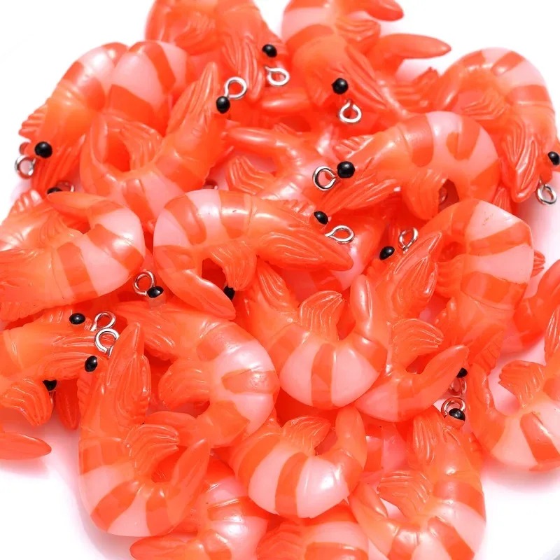 10Pcs 3D Simulated Lobster Shr - Resin Art Jewellery review and price