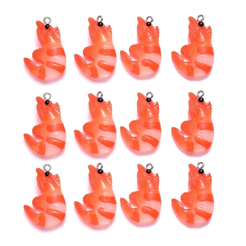 10Pcs 3D Simulated Lobster Shr - Resin Art Jewellery review and price