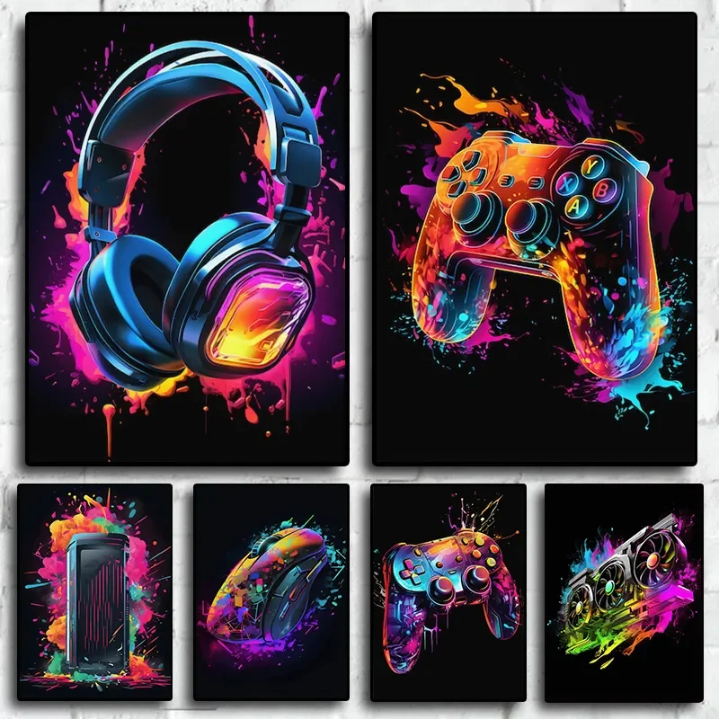 Pop Neon Video Game Character  - Resin Art Video review and price