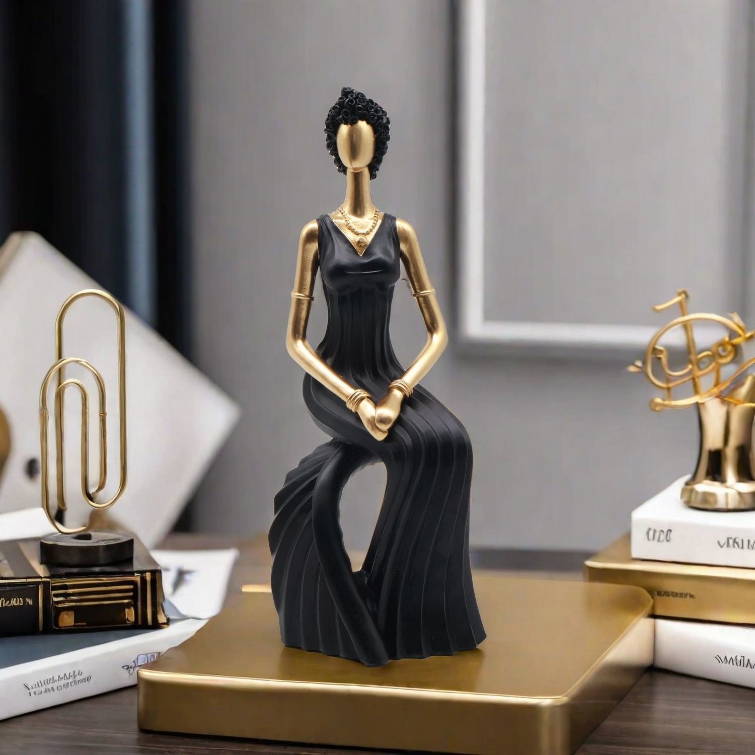 Decor Resin Sculpture Nordic D - Resin Art Wedding Gift review and price