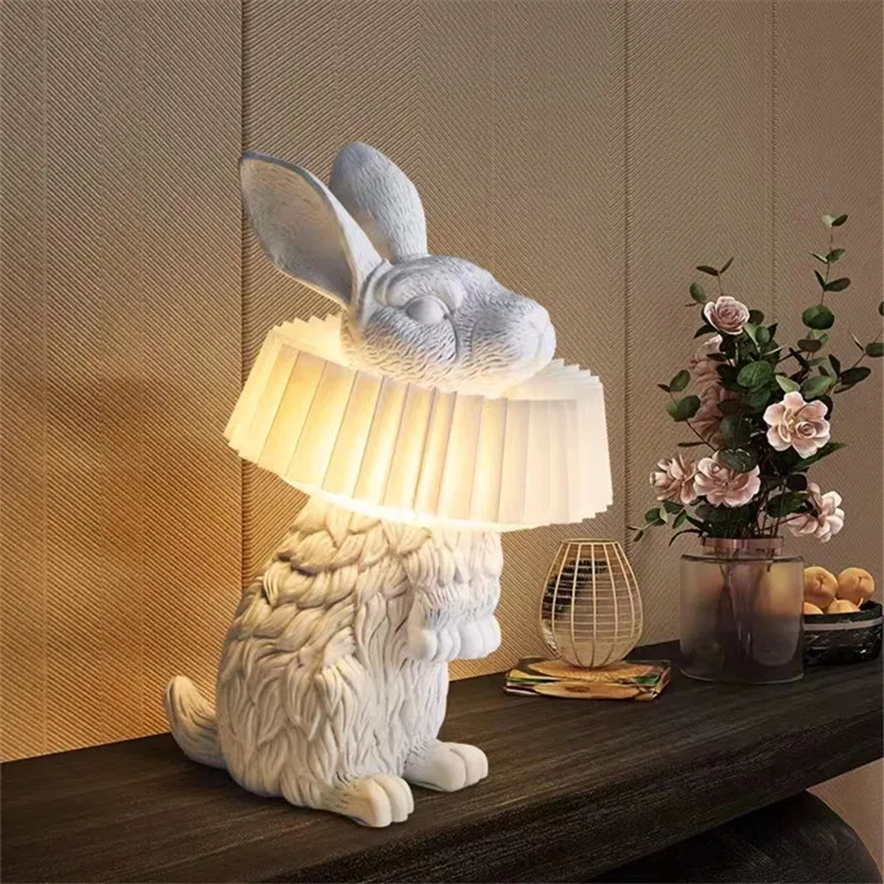 Modern Adorable Rabbit Table L - Resin Art On Floor review and price
