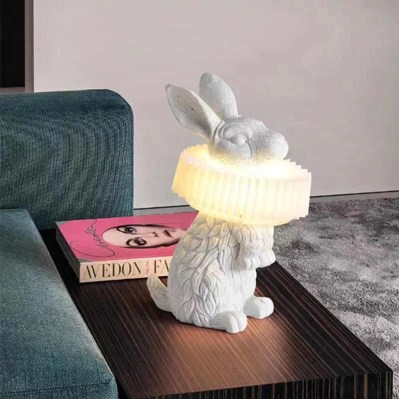 Modern Adorable Rabbit Table L - Resin Art On Floor review and price