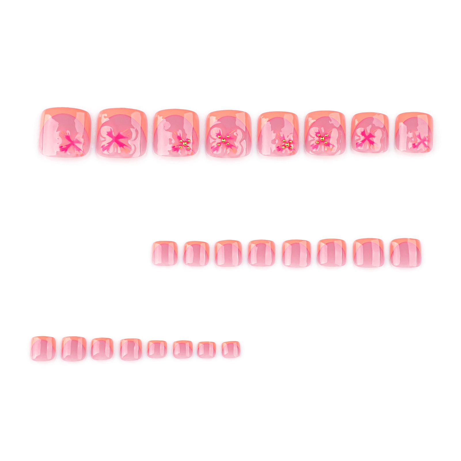 24pcs Charming Flower Pattern  - Resin Art Flowers review and price