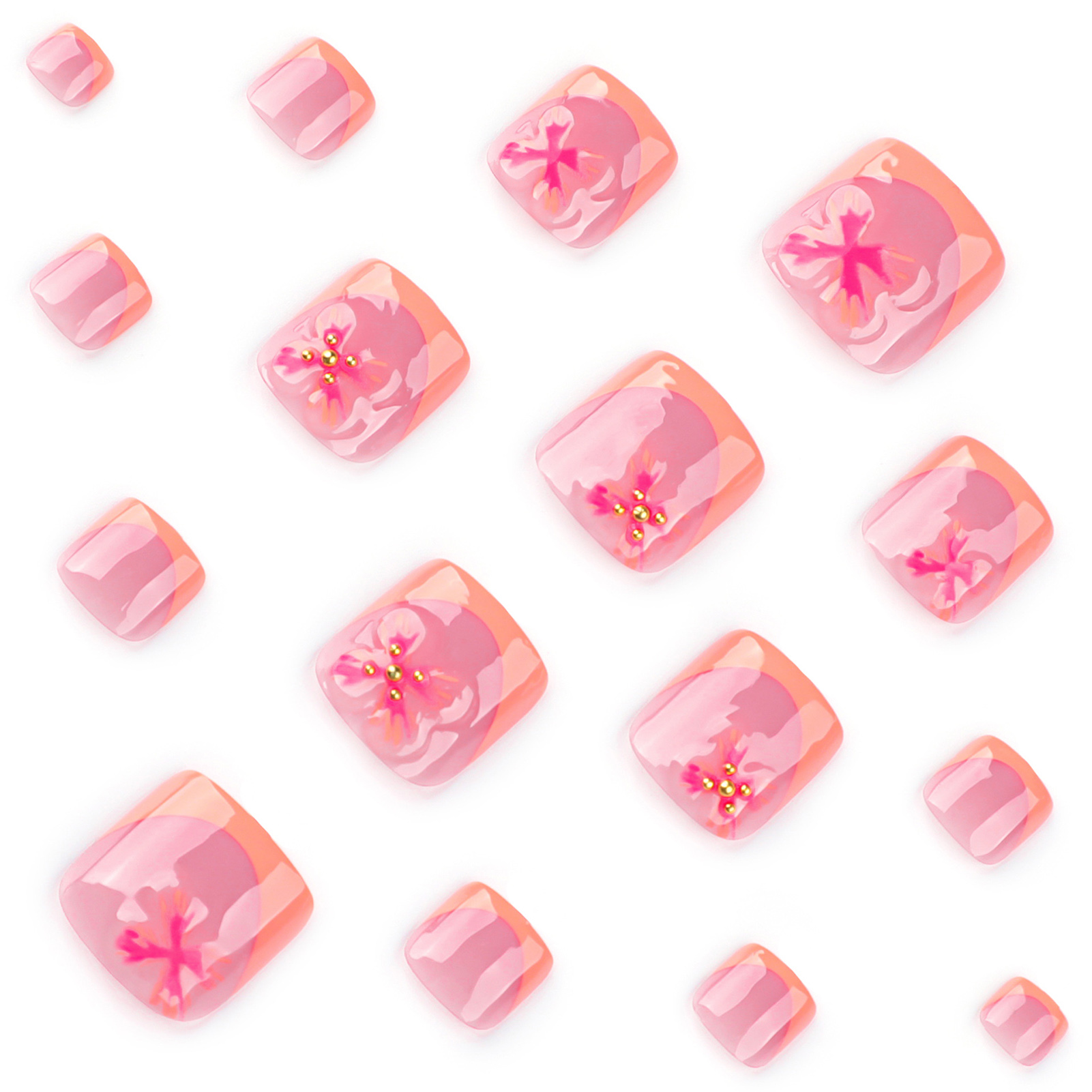 24pcs Charming Flower Pattern  - Resin Art Flowers review and price