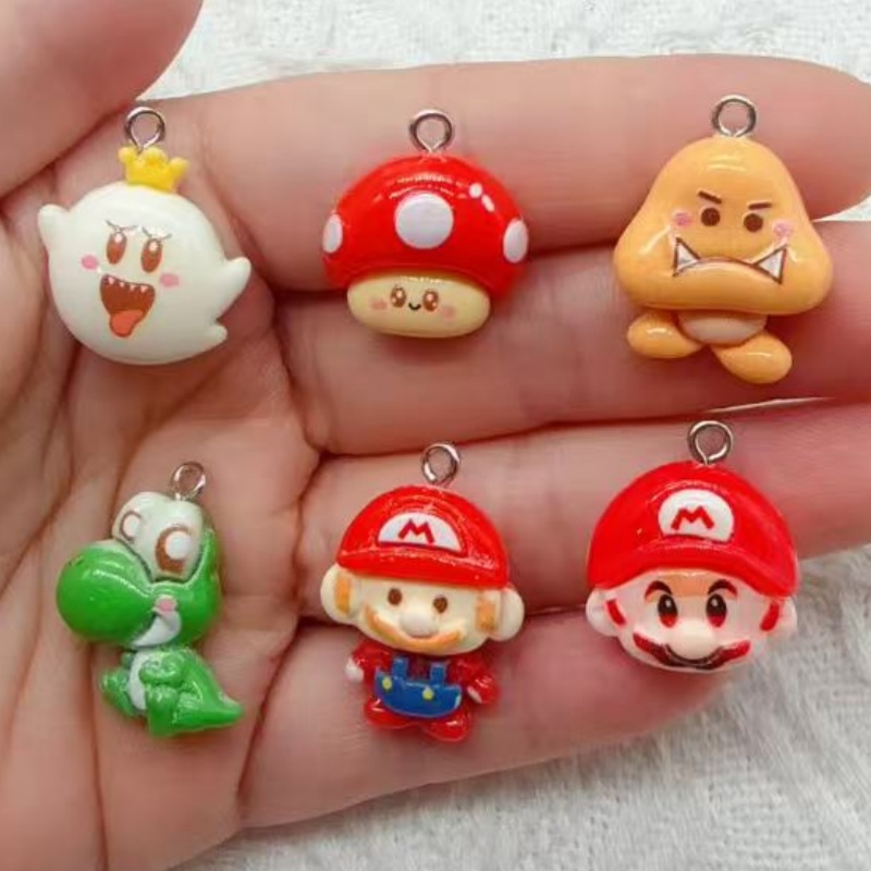 10pcs resin cartoon pendant, D - Resin Art Kits For Adults review and price