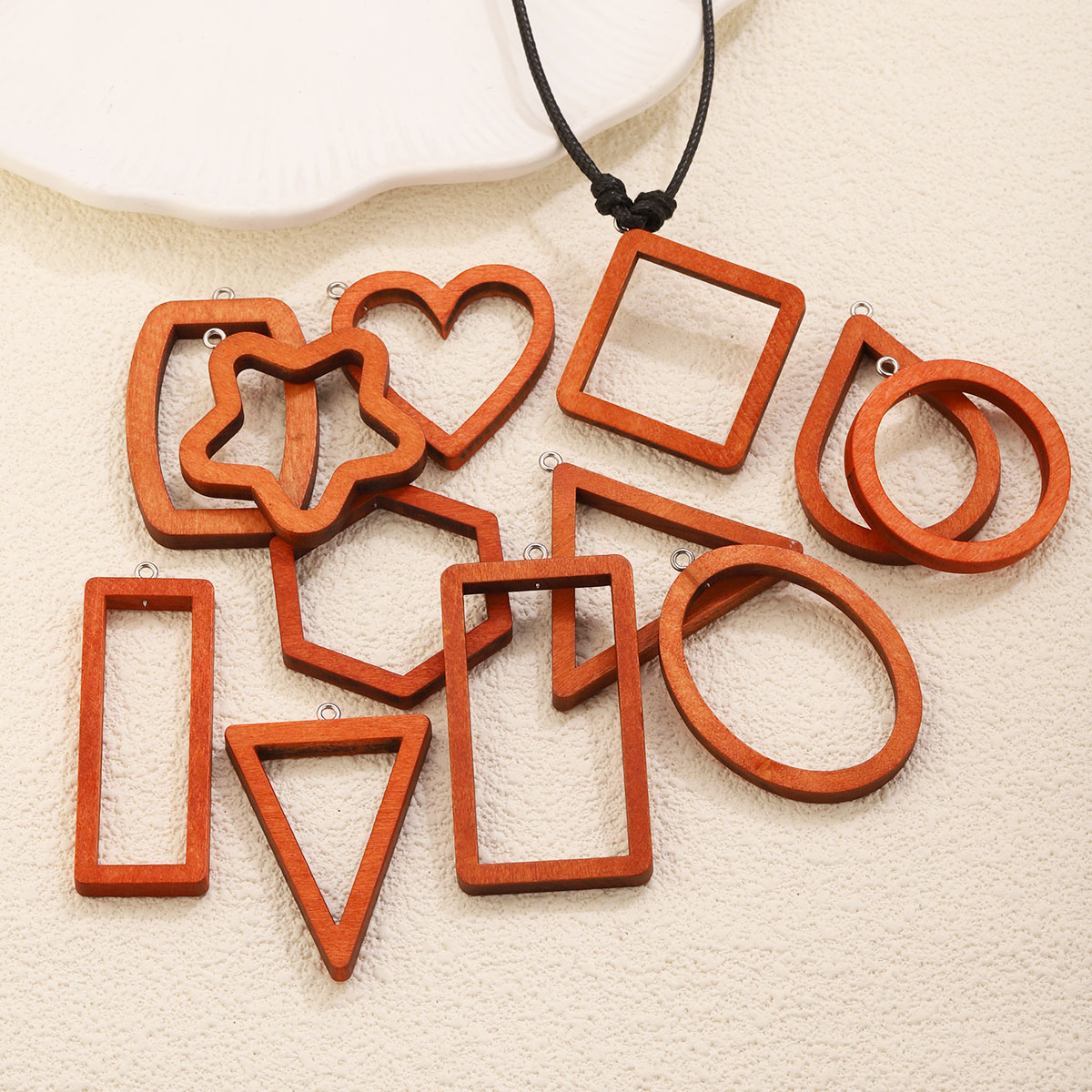 10PCS Triangle Rectangle Wood  - Resin Art Kits For Adults review and price